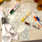 Color Me Turkey Placemat - 12 Sheets