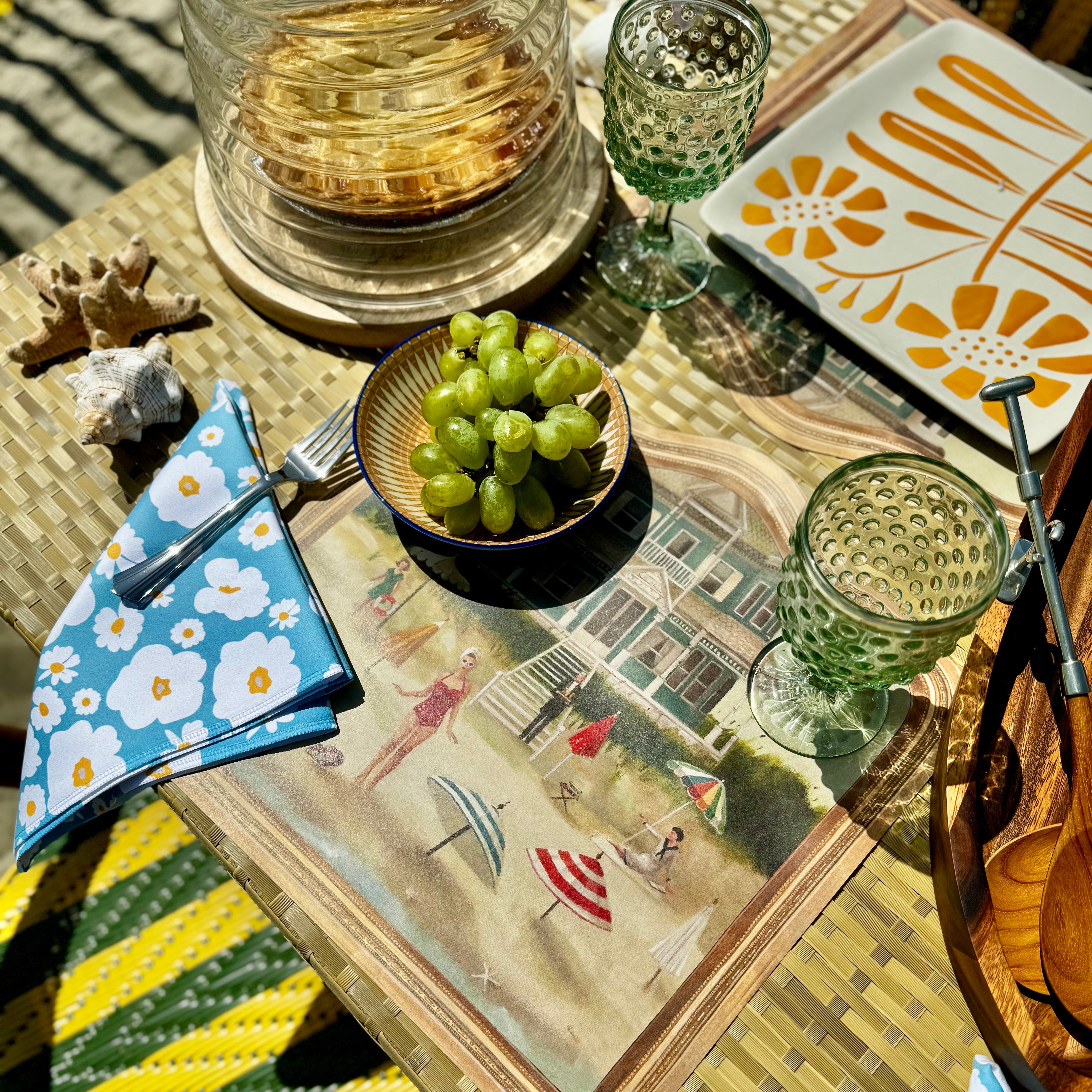 Summer Beach House Placemat